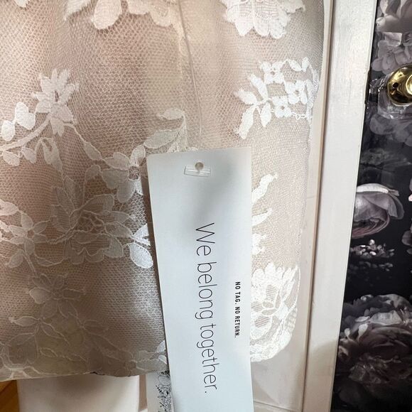 Anthropologie WATTERS MERINGUE IN LACE/ size 4 Ivory - Picture 14 of 14